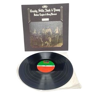 Crosby, Sills, Nash & Young - Deja Vu Record Vinyl LP Album SD 7200 1970 Rock